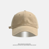 Simple Joker Solid Color Big Head Baseball Cap Cap
